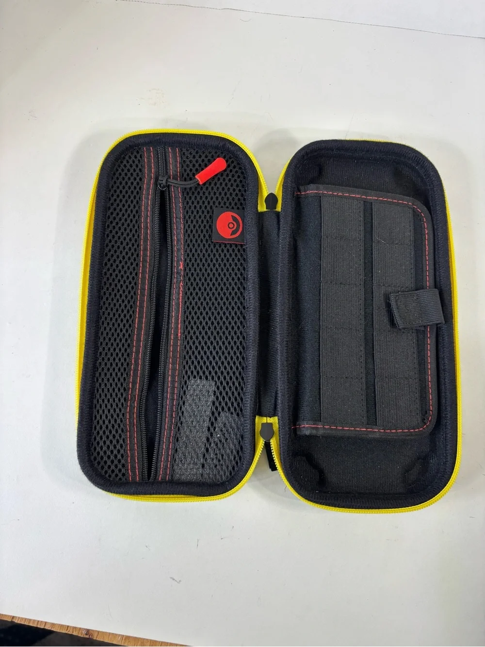 Pikachu Pokémon Nintendo Switch Case Black and Yellow Carrying Case